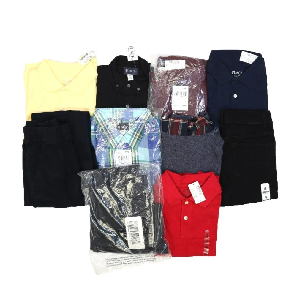 The Children's Place Bulk Lot Of 10 Boys Size Medium 7 8 Mix Seaons Tops Bottoms